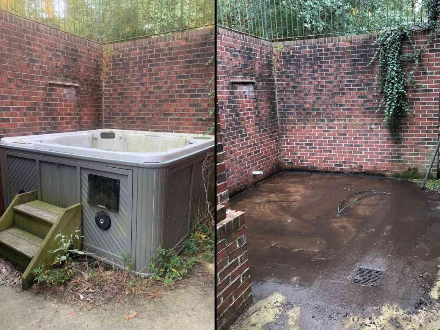 Hot Tub Removal Junk Removal Services Winchester & Leesburg, VA Evolution Disposal